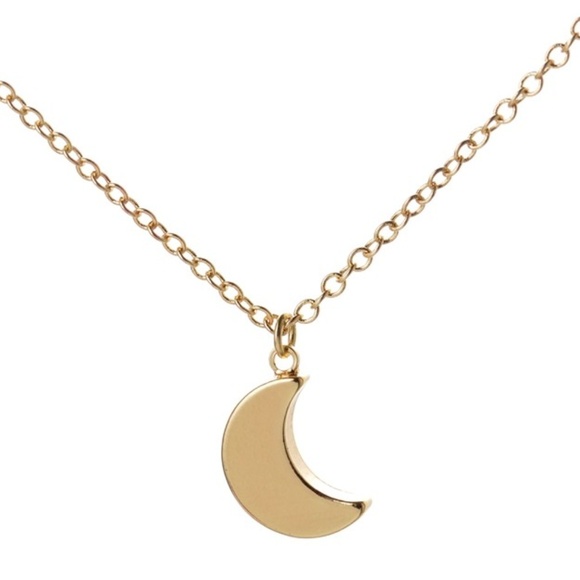 4/$25 Dainty Moon Necklace - Picture 4 of 6